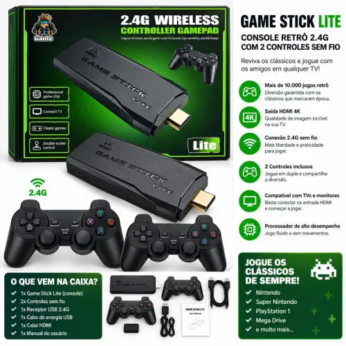 Console retro game stick