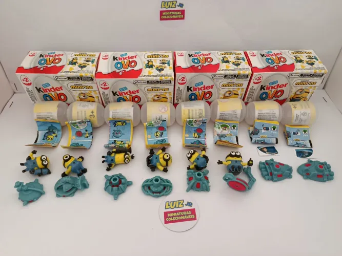 Kinder Ovo -  Minions ( COLEÇÃO COMPLETA )