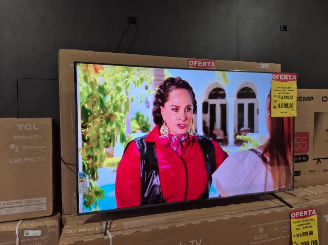 Tv tcl 65 polegadas 6k mini led 