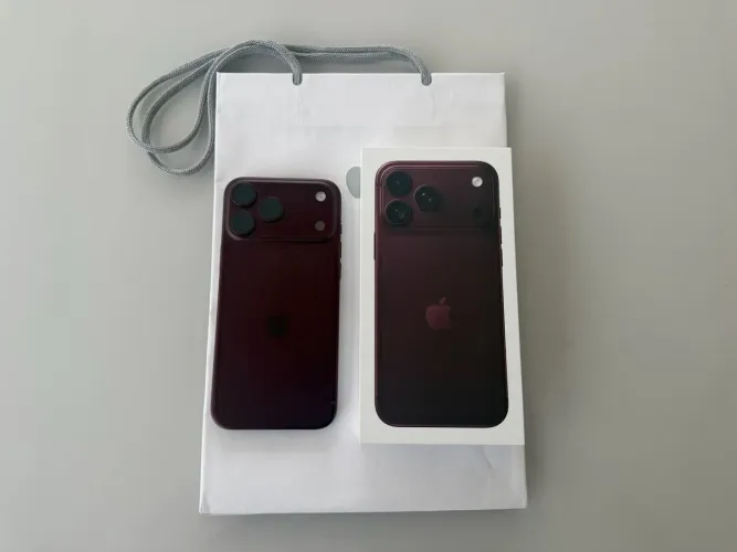 iPhone 18 Pro Max 512GB Bordo (Burgundy) - Importado EUA, Completo na Caixa