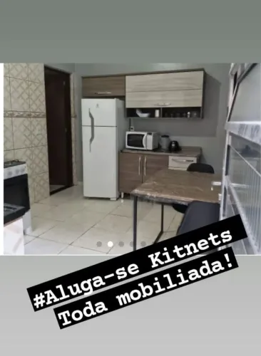 Aluguel de kitnet toda mobiliada!