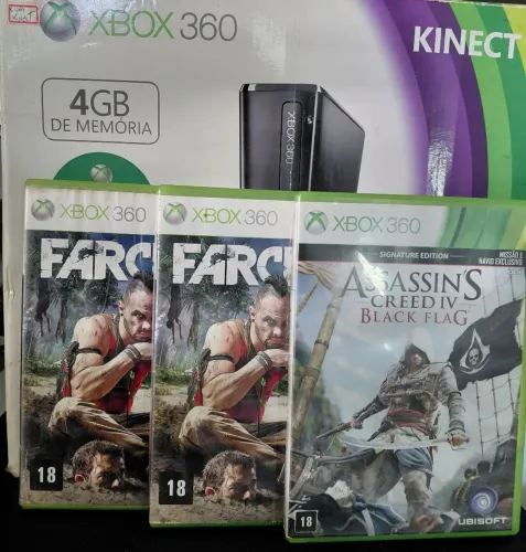 3 jogos originais de xbox 360