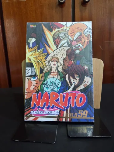 Mangá Naruto Gold Vol. 59 Selado Panini