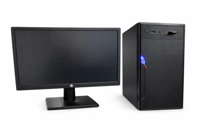 Computador PC Completo CPU + Monitor HP + Teclado