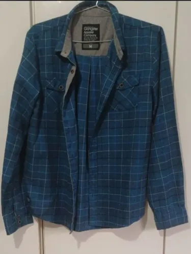 Camisa Xadrez Masculina Gangster - Tam. M ?
