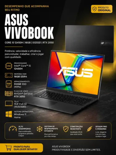 NOTEBOOK ASUS RTX 2050