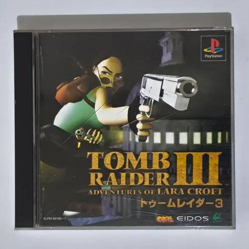 Tomb Raider III Adventures of Lara Croft - PS1 Original Japonês | Mídia Física