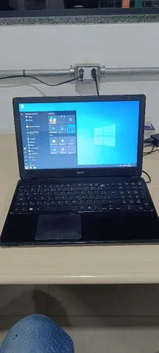 Acer com SSD 120GB 4GB RAM com carregador embutido parou de sair som concerto ou peças