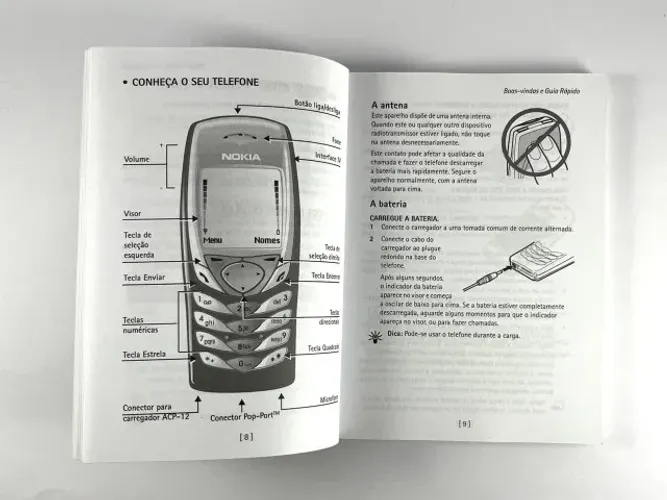 Manual Original Nokia 6100 | Acessório de Celular | Colecionável