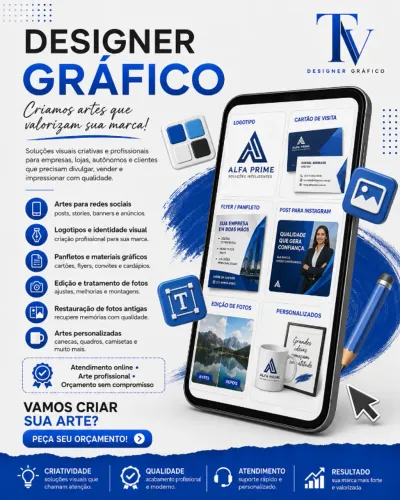 ? DESIGN GRÁFICO E EDIÇÃO DE FOTOS