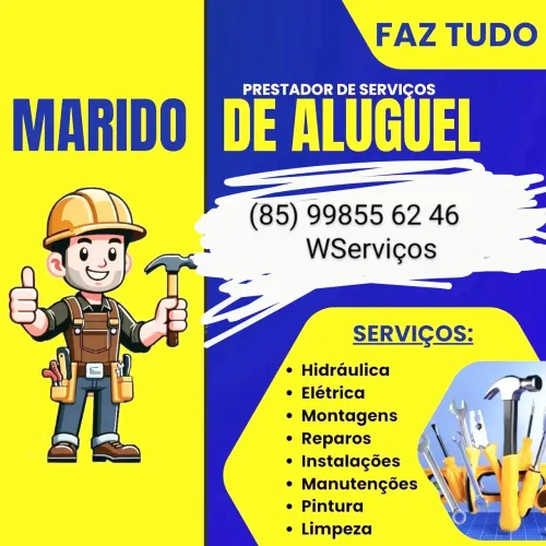 Pintor , montador , serviços do lar 