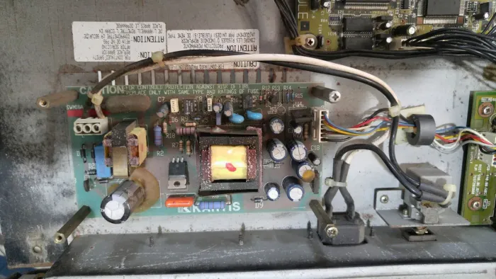 Placa da fonte Roland G800