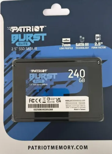 SSD 240GB PATRIOT BURST