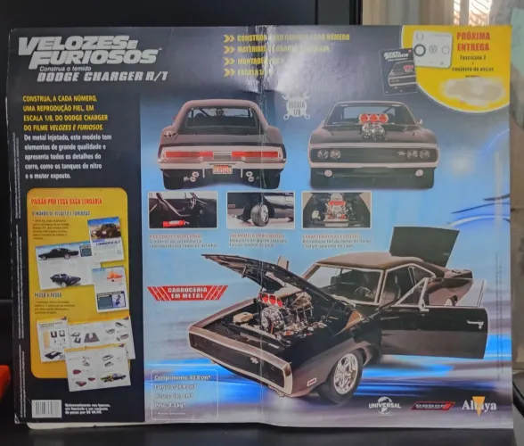 Velozes e furiosos 1/8 + Frente da Kombi 