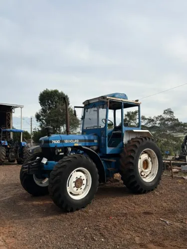 TRATOR USADO, NEW HOLLAND, MODELO 7630 - ANO 1994