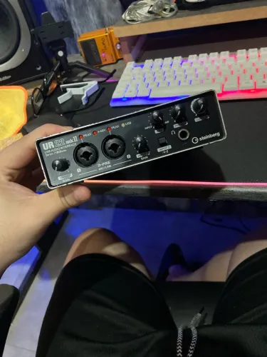 Interface de áudio placa - Yamaha Ur22MkI Steinberg