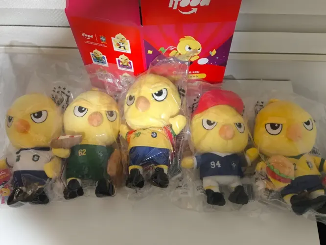 Coleção canarinho ifood completo