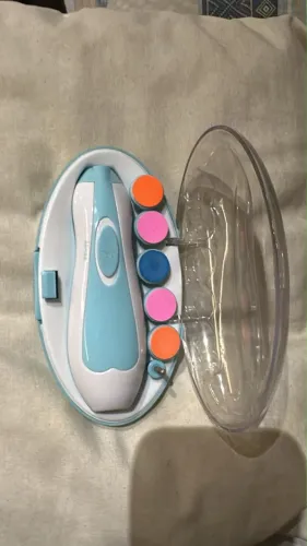 Lixa De Unha Elétrica Pilha Infantil Buba