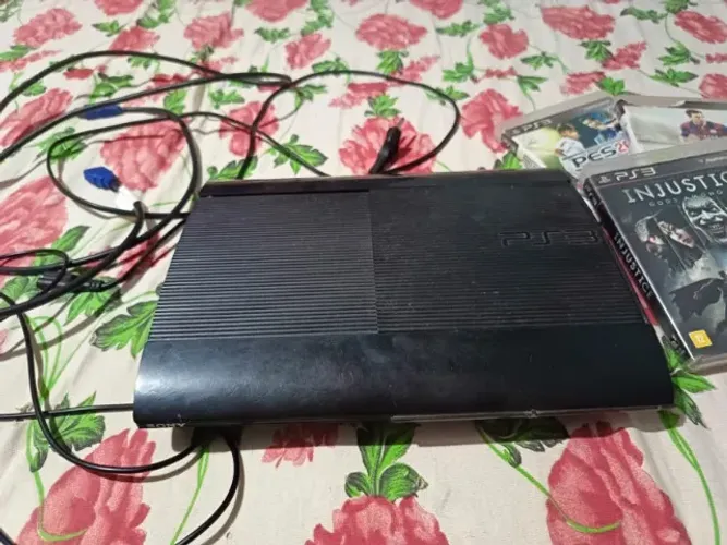 Ps3 slim com jogos incluso 