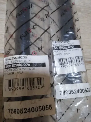 Par amortecedores parati ( g2, g3 e g4)