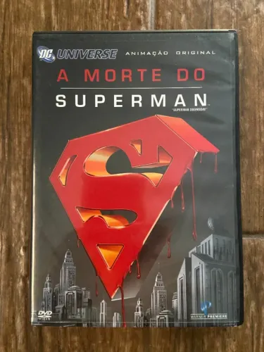 DVD A MORTE DO SUPERMAN ANIMAÇÃO DC
