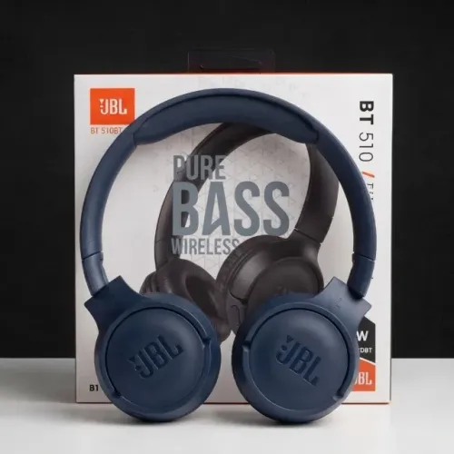 FONE DE OUVIDO BLUETOOTH HEADPHONE JBL AZUL SEM FIO