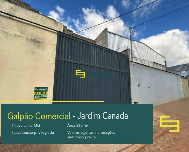 Aluguel de Galpão Comercial em Nova Lima/MG  Estrutura Completa para Sua Empresa