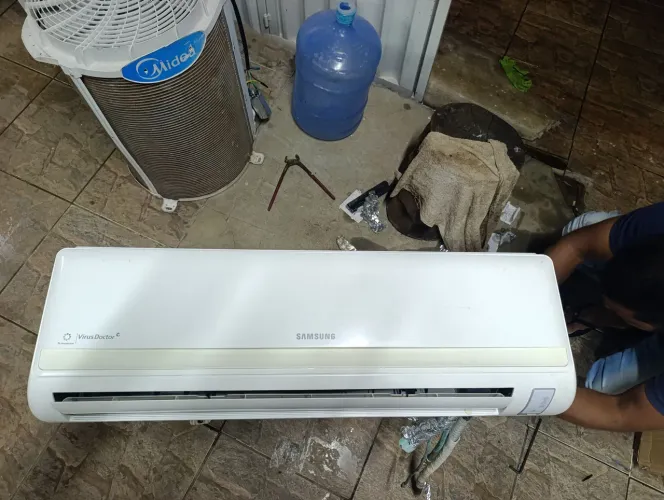 Vende se ar condicionado Samsung 18 mil BTUS convencional