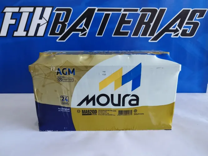 Bateria 92 ah AGM