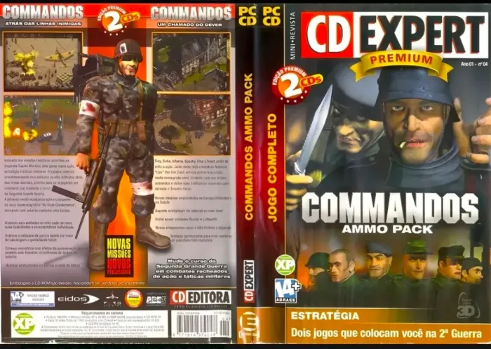 Commandos Atrás das Linhas Inimigas - Lacrado
