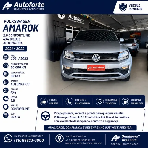 Volkswagen Amarok Comfor. CD 2.0 TDI 4X4 Dies. Aut. 2022
