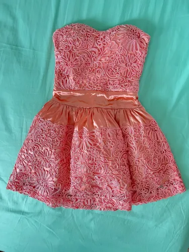 Vestido rosa - 15 anos, formatura, aniversário 