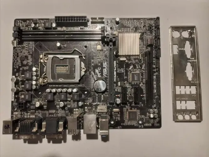PLACA MÃE: ASUS H110M-C/BR + ESPELHO - OFERTA RELÂMPAGO