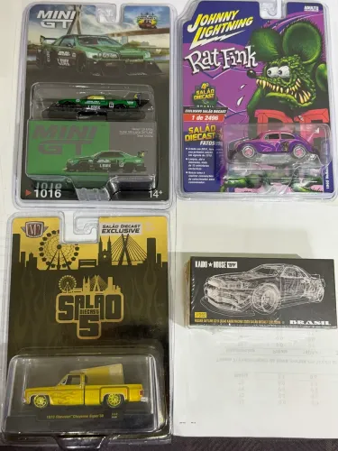 Miniaturas Salão Diecast- Brasil