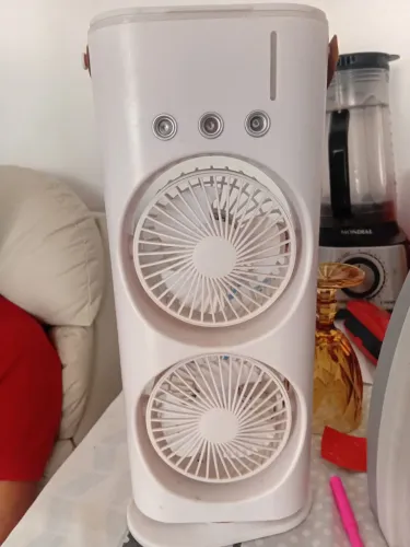 Ventilador e umidificador