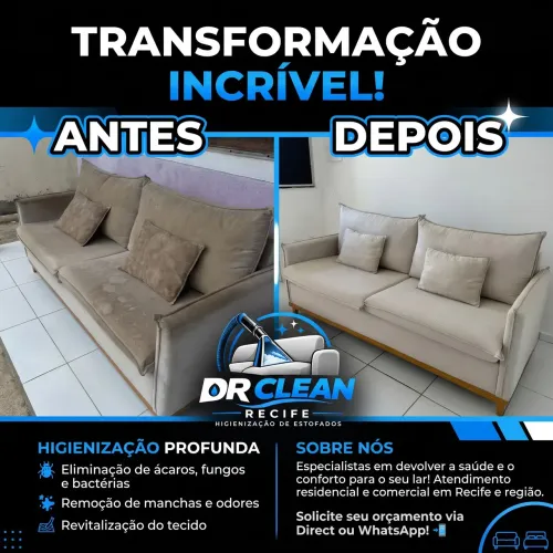 Lavagem a seco de estofados