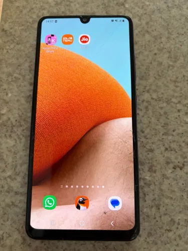 Celular - Smartphone Samsung Galaxy A32 128GB Violeta 4G - 4GB RAM Tela 6,4 Cam.