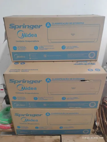 UNIDADE EVAPORADORA SPRINGER MIDEA FRIO 42TFCA09S5 220V