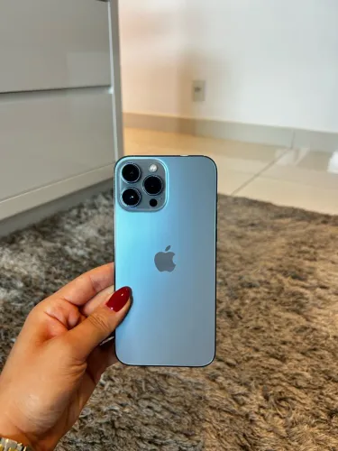 iPhone 13 Pro Max 128GB, Cor: azul-sierra