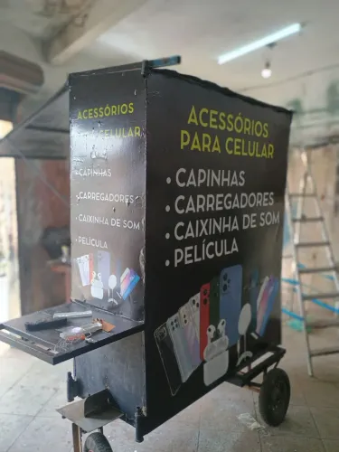 Carrinho acessórios