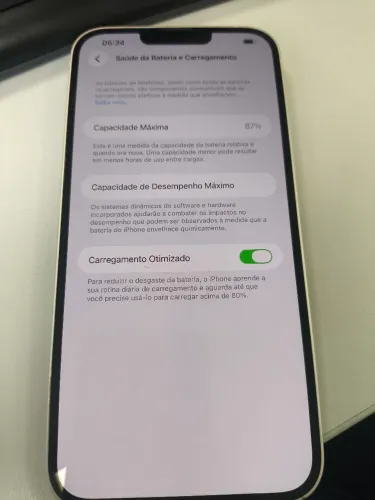 iPhone 14 plus branco 128gb 87% bateria