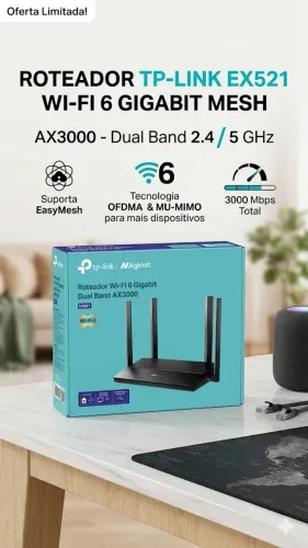 ROTEADOT TP-LINK EX521 