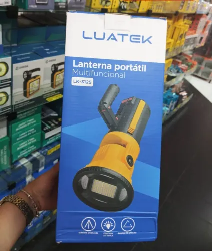 Laterna de Led recarregável