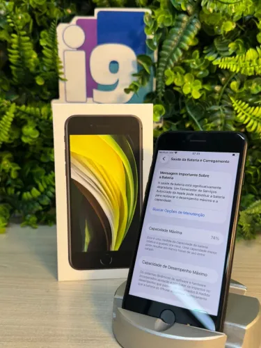 IPHONE SE PRETO 256gb ÓTIMAS CONDIÇÕES