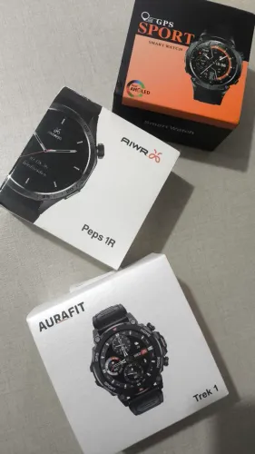 Smartwatch GPS integrado Compartilha com Strava Ciclismo Corrida Caminhada