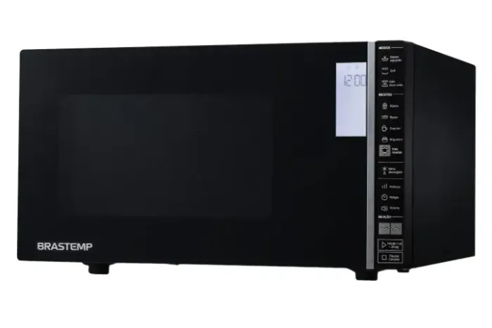 Micro-ondas Brastemp 32L com Grill Preto (220V) - Excelente Estado