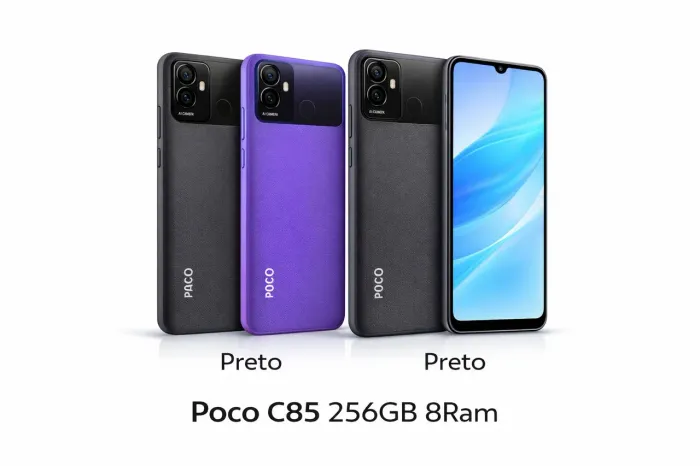 XIAOMI - Poco C85 128GB 6RAM - Novo com Garantia 