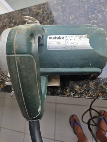 Serra Mármore Metabo Modelo TC-4110 1200 watts - 110 volts 127V