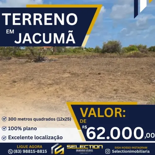TERRENO EM JACUMÃ