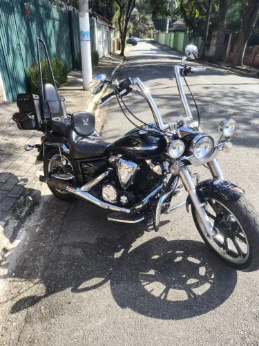 Yamaha XVS 950 Midnight Star 2012 ? Impecável + R$ 8.800 em Acessórios + Peças Originais